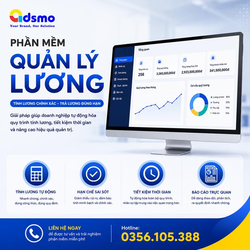 Phần mềm tính lương